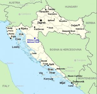 Croatia Map